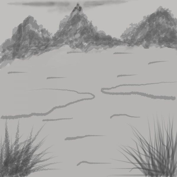 Creation of nature: Step 1